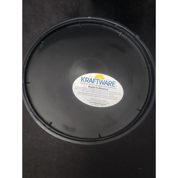 Kraftware Collection Fleur De Lis Black Pastime Ice Bucket Social Club Wine Plug - Picture 7 of 9